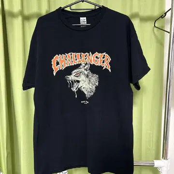 CHALLENGER 블랙 T셔츠 L 사이즈