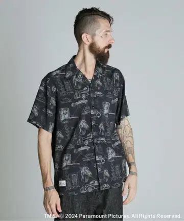 Schott 갓 파더 레이온 셔츠 XL