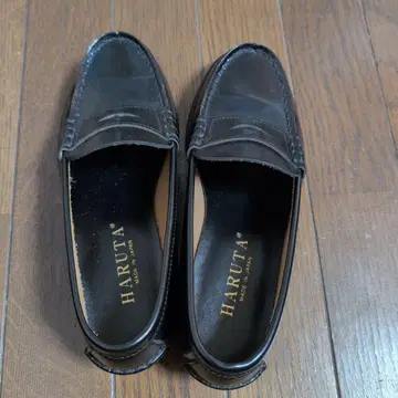 HARUTA 블랙 로퍼