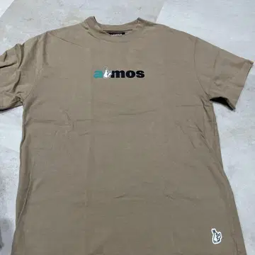 aimos 로고 T셔츠 베이지 FR2 콜라보