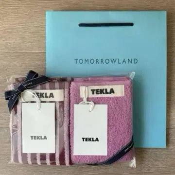 즉시 구매 가능 인기 TEKLA 핸드 타월 레드&로즈, 마젠타