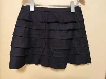 JILL STUART 블랙 프릴 스커트 사이즈 2