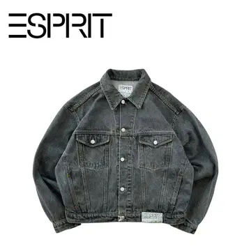 ESPRIT JEANS 이탈리아제 90s 데님 자켓 G 자켓 BLK