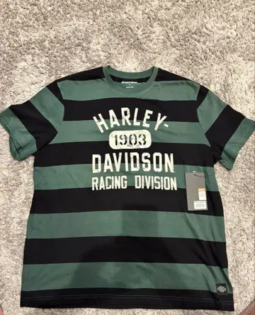 HARLEY-DAVIDSON 스트라이프 T셔츠 XL