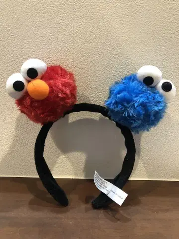 USJ USS 엘모 쿠키 몬스터 머리띠 유니버셜