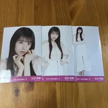 야다 모에카 노기자카46 어깨 트임 상의 랜덤 브로마이드 3종 컴프