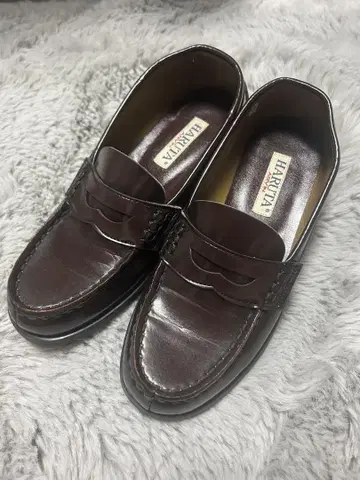 HARUTA 로퍼 다크 브라운 23.5cm