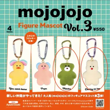 mojojojo 피규어 마스코트 Matcha Cherry on top