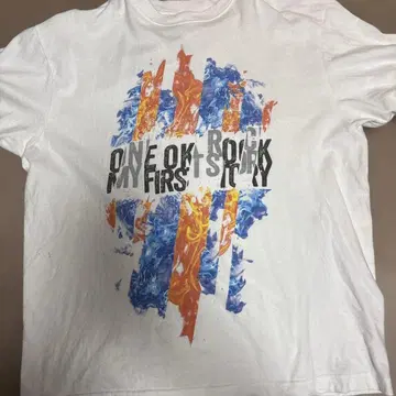 ONE OK ROCK T셔츠 L 사이즈 화이트