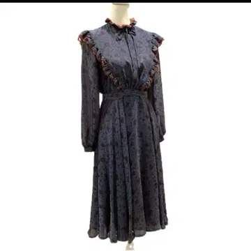 빈티지 구제 의류 레트로 샤리토 롱 원피스 vintage