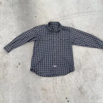 THE NORTH FACE 체크 무늬 플란넬 셔츠 95