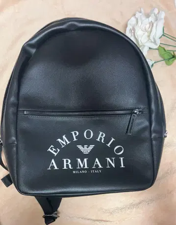 EMPORIO ARMANI 엠포리오 아르마니 로고 백팩