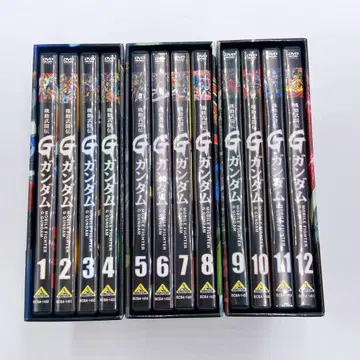 D55 기동무투전 G 건담 DVD 세트 12매 전권 세트