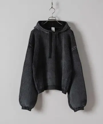 casper john big arm knit parker 후드티