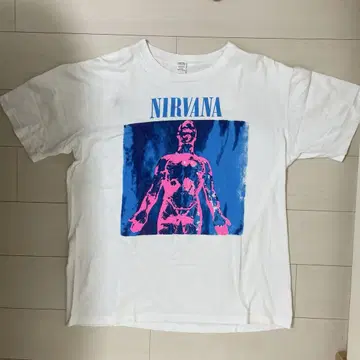 NIRVANA Sliver 티셔츠 화이트 XXL