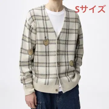 GU 별의 커비 콜라보 V넥 가디건 S 지유