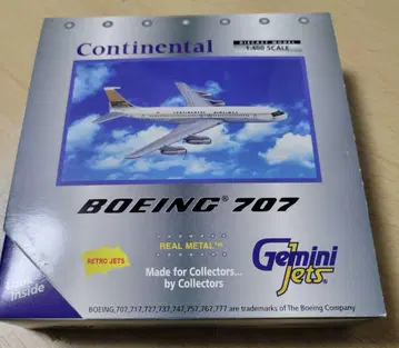 Gemini Jets 보잉 707 콘티넨탈 항공 1/400
