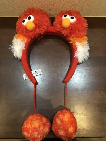 엘모 더블 헤드 머리띠 USJ USS 유니버셜
