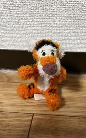 디즈니 티거 봉제 인형 배지 봉제 인형 키링 TDL