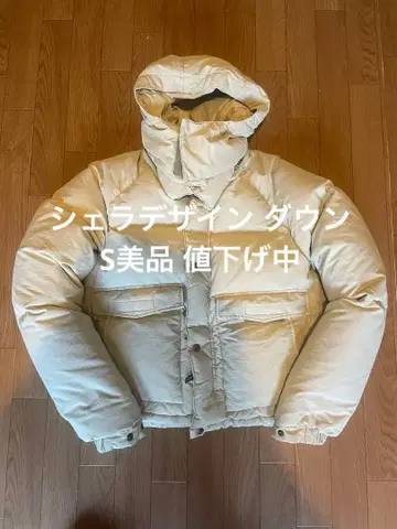 SIERRA DESIGNS 6040 다운 자켓 M 사이즈 크림