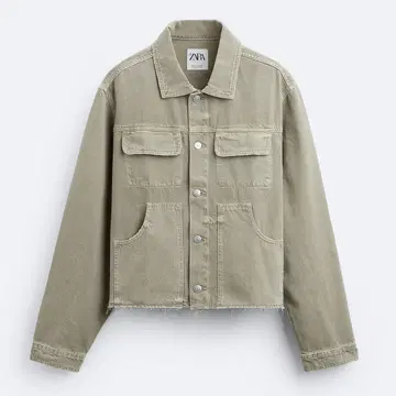 ZARA 데님 자켓