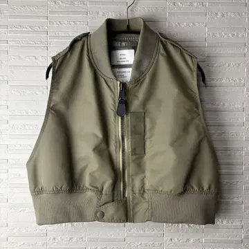 HYKE 숏 기장 베스트 TYPE L-2A CROPPED TOP