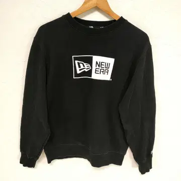 NEWERA 맨투맨 트레이닝복 박스 로고 M 블랙