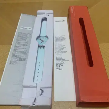 Swatch GE713 Fritzi 스와치 손목시계 파스텔 컬러