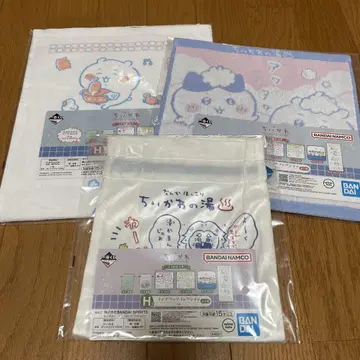 치이카와 제일복권 패브릭 컬렉션 H상 타월 복주머니