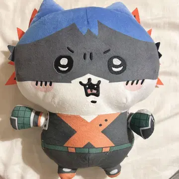 치이카와 (먼작귀) 봉제 인형 하치와레 (바쿠고 카츠키 ver)