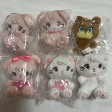 mikko foxy 가챠가챠 봉제 인형 세트