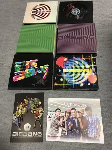 [ 단종 ] BIGBANG 일본 앨범 6장 세트 덤 포함