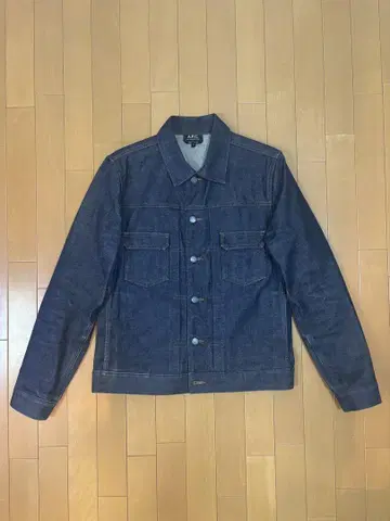 (미세탁) APC 아페쎄 G 데님 자켓 M 사이즈