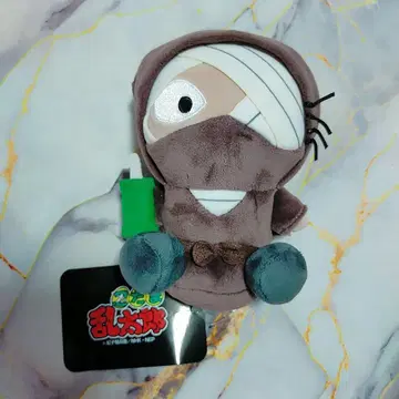 닌타마 란타로 자토 콘나몬 앉아 봉제 인형