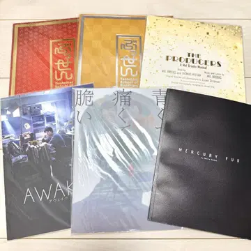 요시자와 료 팜플렛 묶음 판매 붓센 프로듀서즈 AWAKE