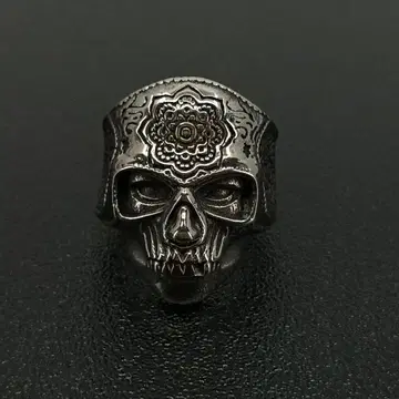 해골 실버 반지 13호 스컬