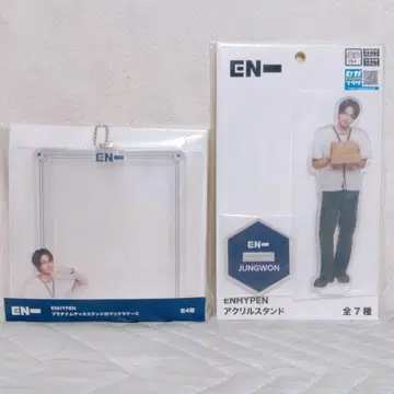 ENHYPEN 정원 인화 사진 케이스 아크릴 스탠드