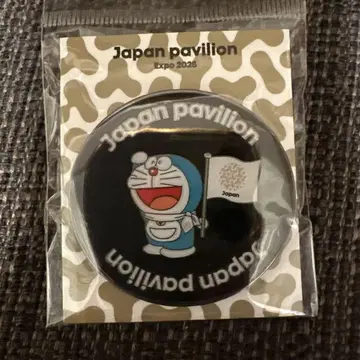 만박 일본관 한정품 Japan Pavilion 도라에몽 핀 배지