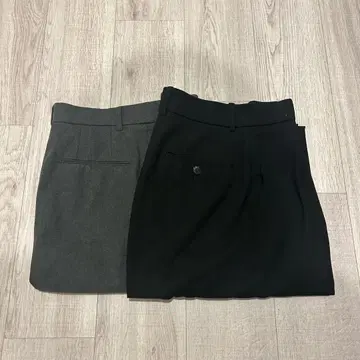 UNIQLO 턱 와이드 팬츠 M 사이즈 세트