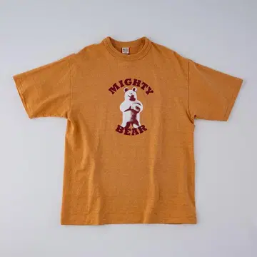 MIGHTY BEAR 그래픽 T셔츠 오렌지 XL