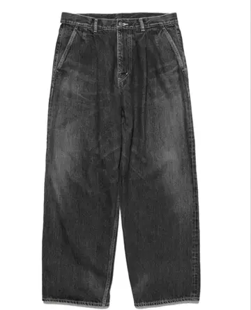 graphpaper selvage denim two tuck pants