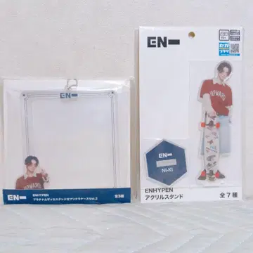 ENHYPEN 니키 프리쿠라 케이스 아크릴 스탠드