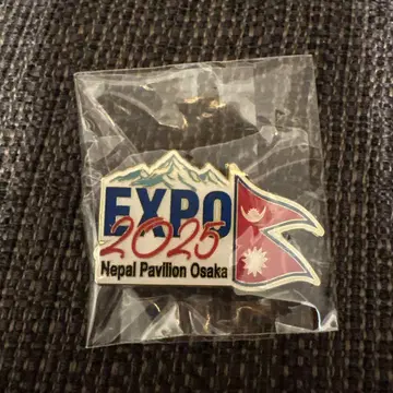EXPO 2025 네팔 파빌리온 핀 배지 네팔관 만국박람회