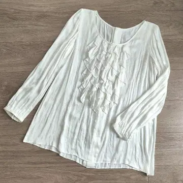 LOUNIE 블라우스 드레이프감 일본제 긴팔