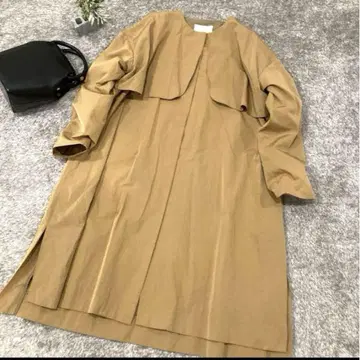 KELEN 노카라 코트 트렌치 스프링 코트