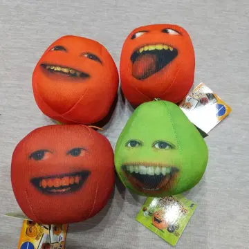ANNOYING ORANGE 아노잉 오렌지 마스코트 4개 세트