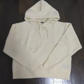 유니버설 티슈 니트 후드티