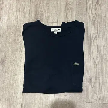 LACOSTE 네이비 반팔 T셔츠 M 사이즈