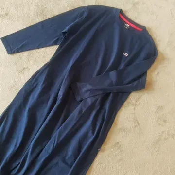 뉴발란스 네이비 긴팔 티셔츠 원피스