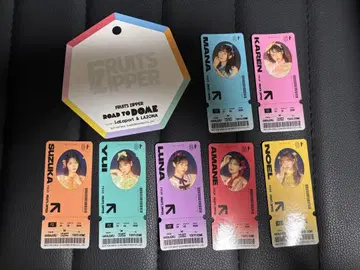FRUITS ZIPPER 라라포트 스티커